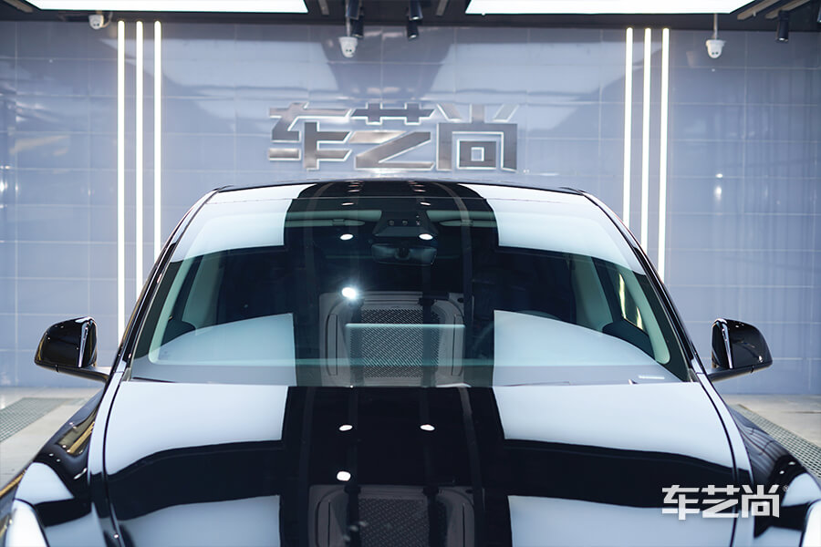 百公里加速幾秒的特斯拉MODEL Y，裝貼威固隔熱膜（14）