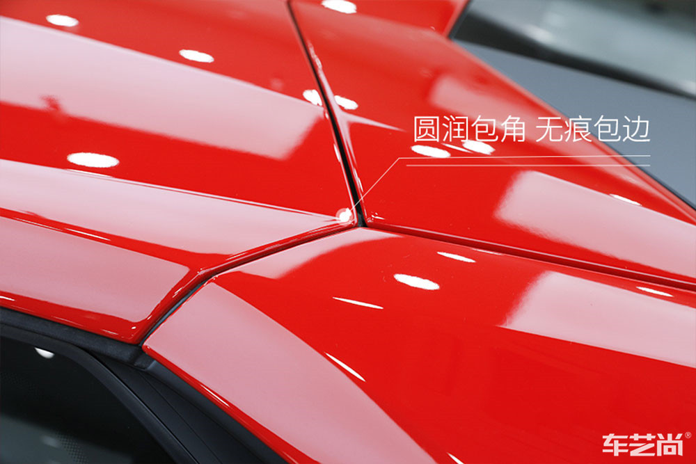 蘭博基尼Gallardo施工威固漆面保護(hù)膜效果展示（圖八）