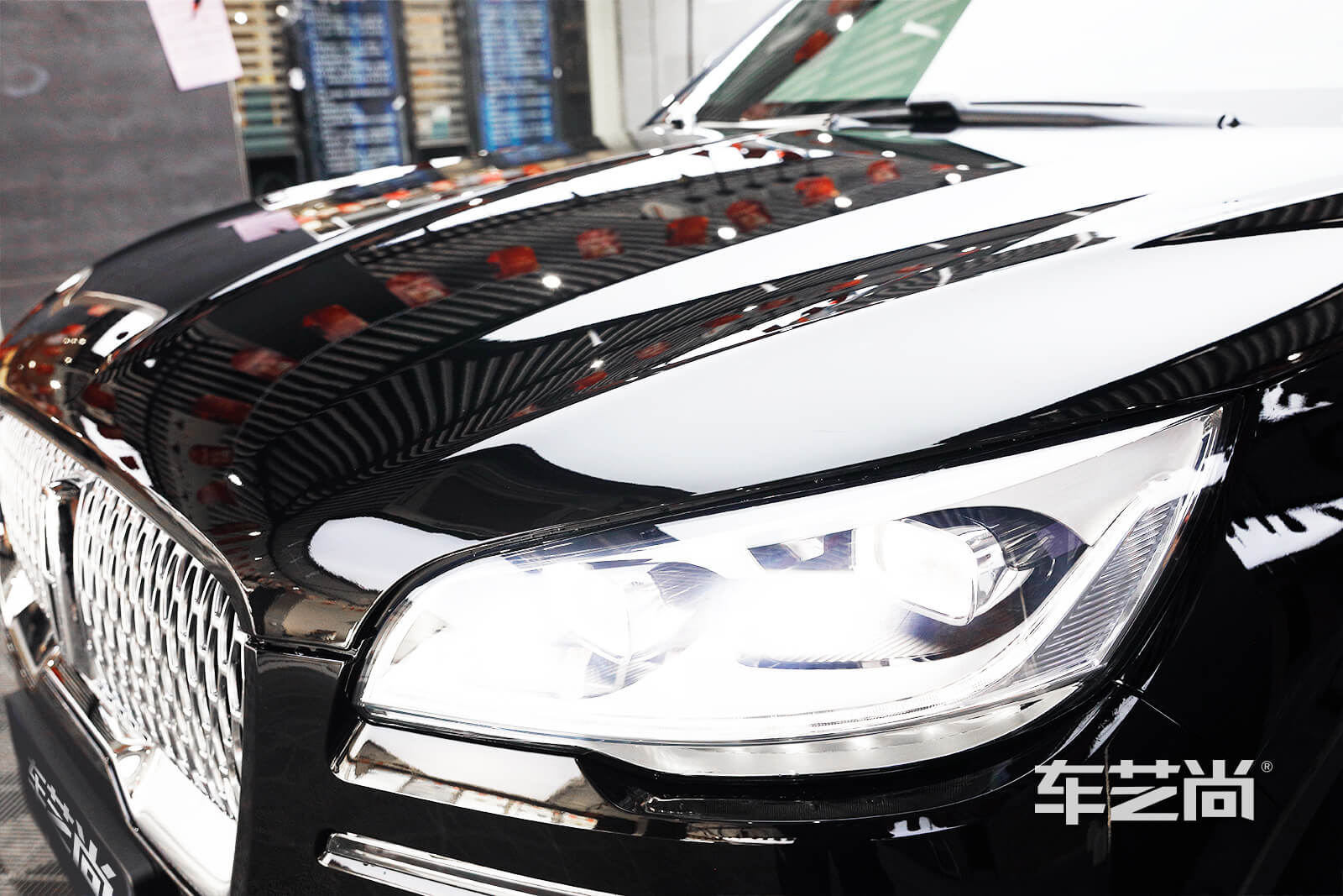 林肯飛行家 車藝尚 V-KOOL威固隱形車衣 汽車貼膜（9）