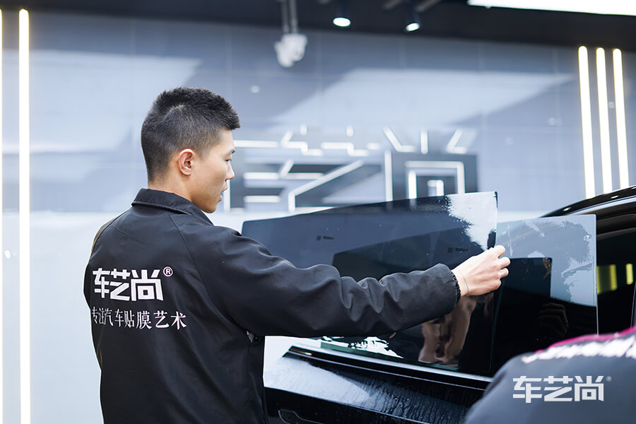 百公里加速幾秒的特斯拉MODEL Y，裝貼威固隔熱膜（7）