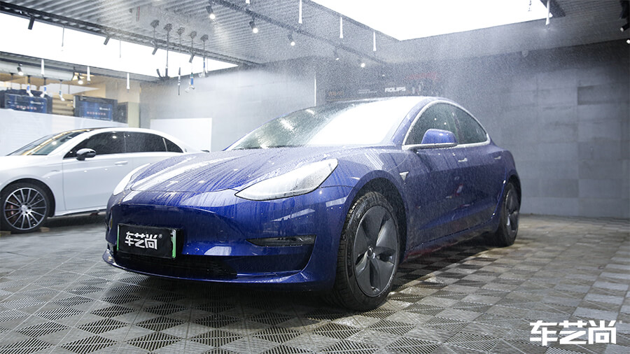 特斯拉Model 3選擇車藝尚，施工隱形車衣案例分享（2）