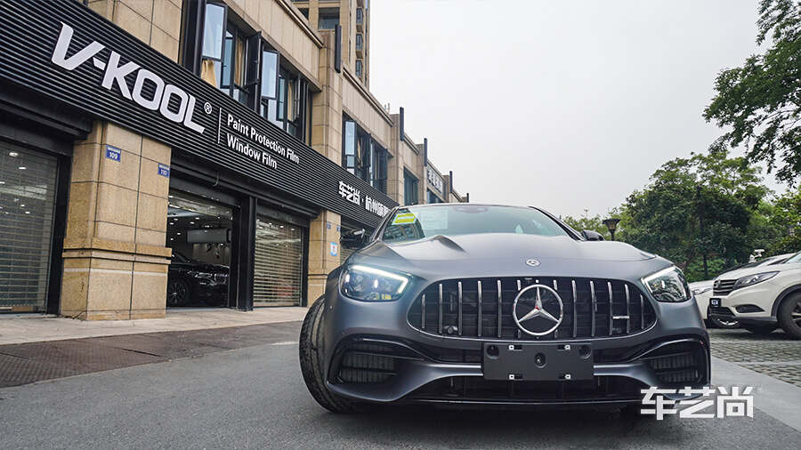 奔馳AMG E63施工威固漆面保護膜效果（圖八）