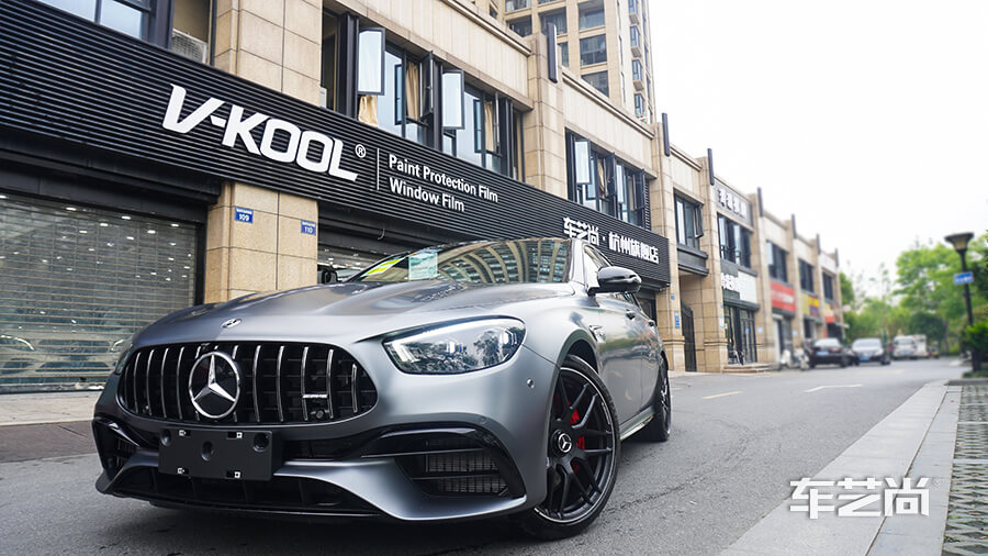 奔馳AMG E63施工威固漆面保護膜效果（圖十一）