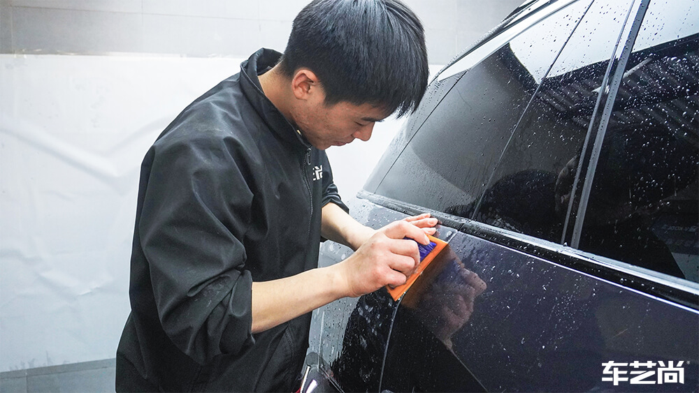 蔚來(lái)ES6施工威固隱形車衣案例展示（4）