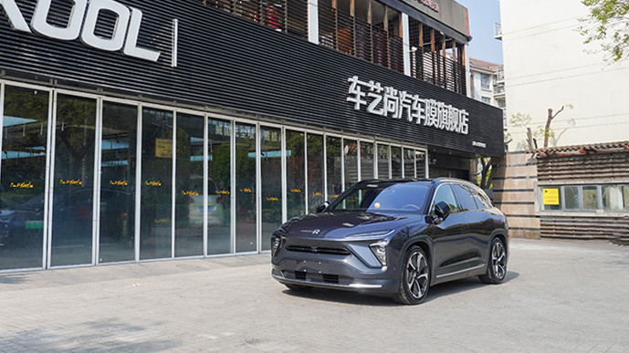 蔚來(lái)ES6施工威固隱形車衣案例展示