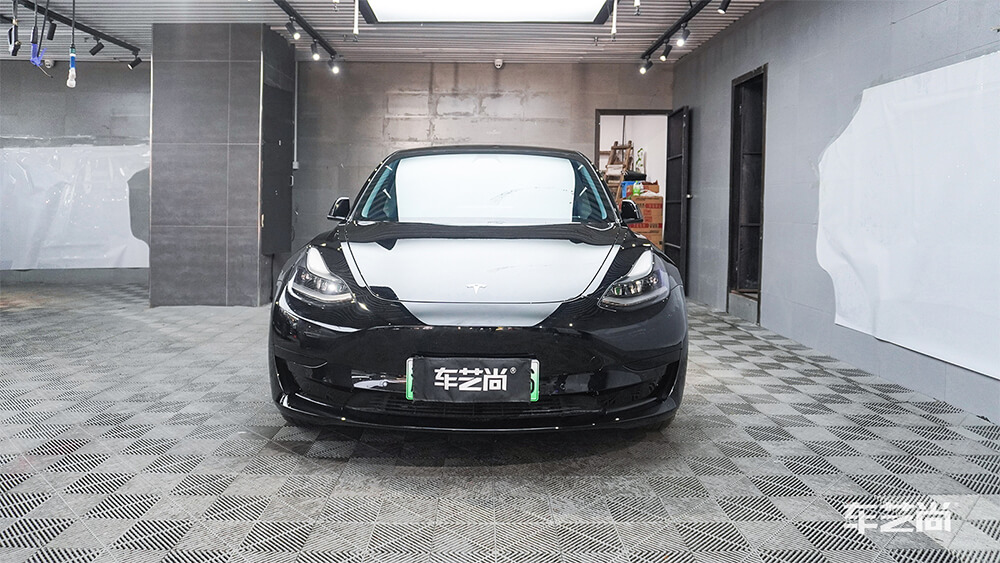 特斯拉Model 3施工威固隔熱膜案例分享（11）