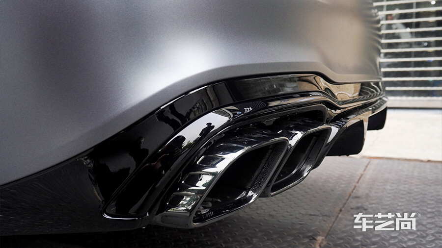 奔馳AMG E63施工威固漆面保護膜效果（圖六）