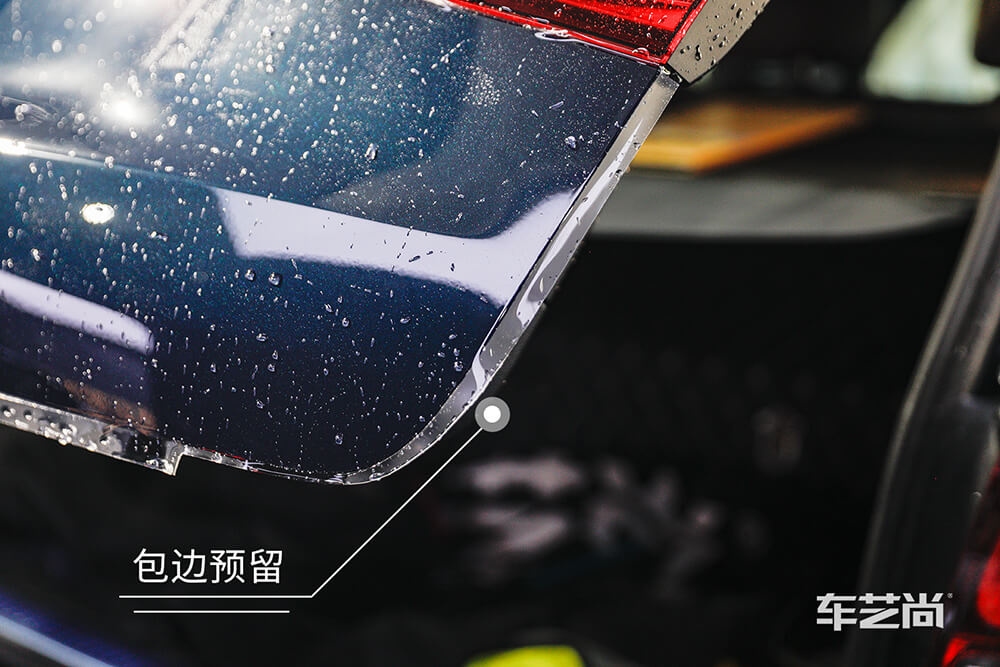 奔馳GLC300L施工威固漆面保護(hù)膜過程展示（十）