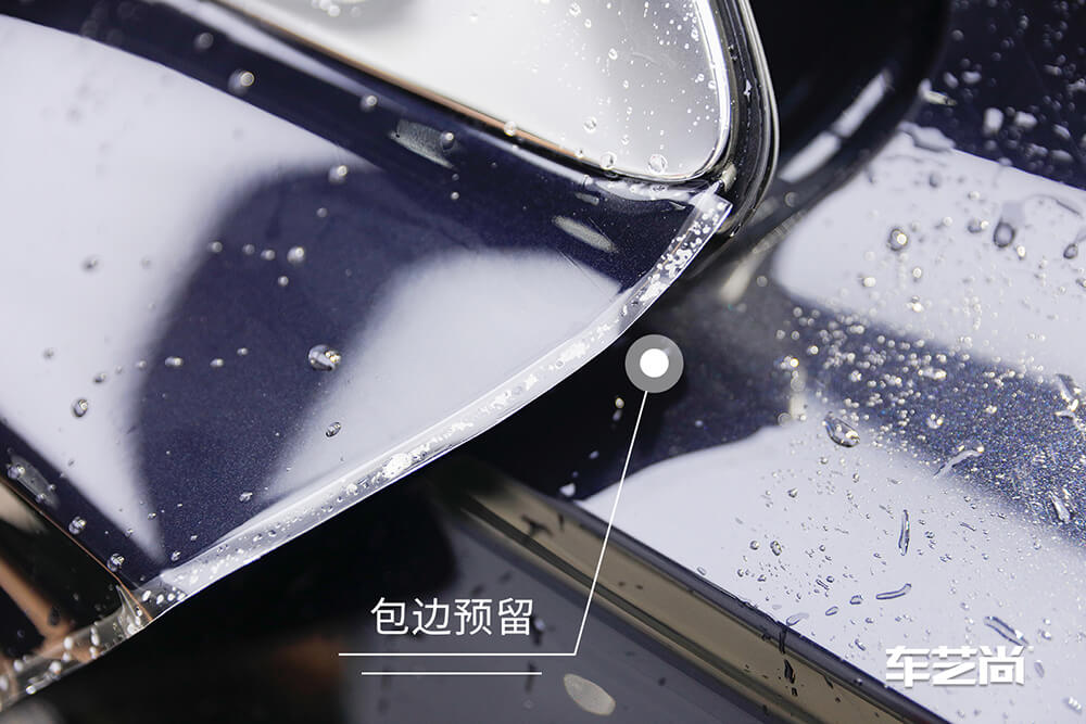 賓利飛馳施工威固漆面保護(hù)膜過程展示（十三）