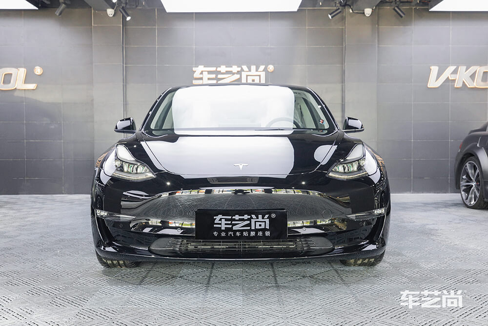 特斯拉Model 3施工威固漆面保護膜效果展示（七）