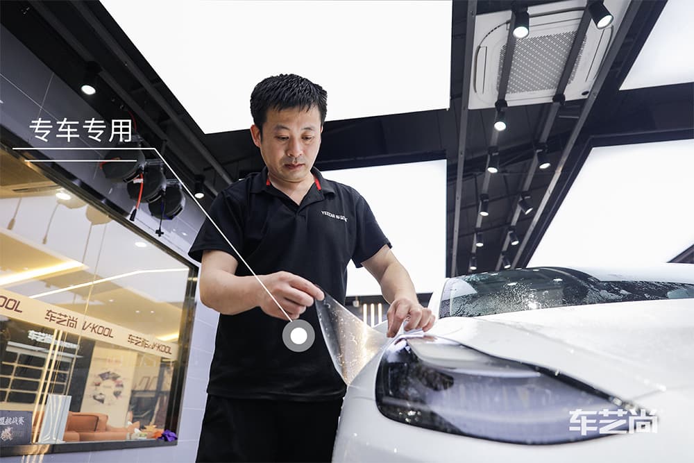 特斯拉ModelY白色施工威固漆面保護膜過程及效果展示（圖十一）
