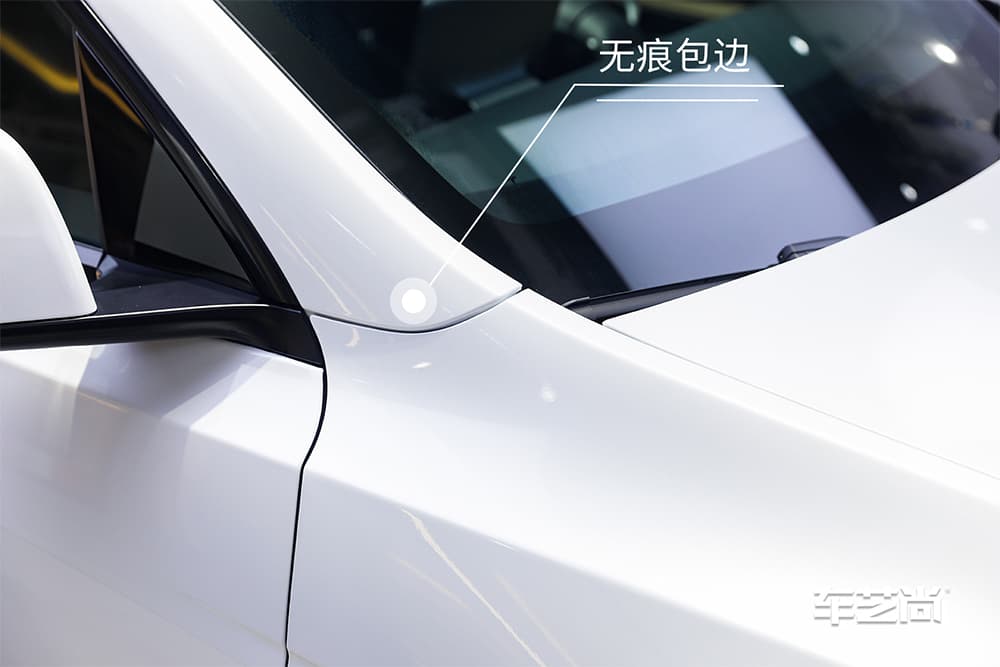特斯拉ModelY白色施工威固漆面保護膜過程及效果展示（圖二四）