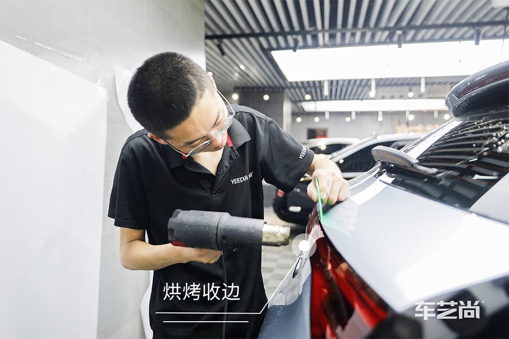 奔馳EQC 時空銀 施工威固漆面保護(hù)膜過程及效果展示（圖十七）