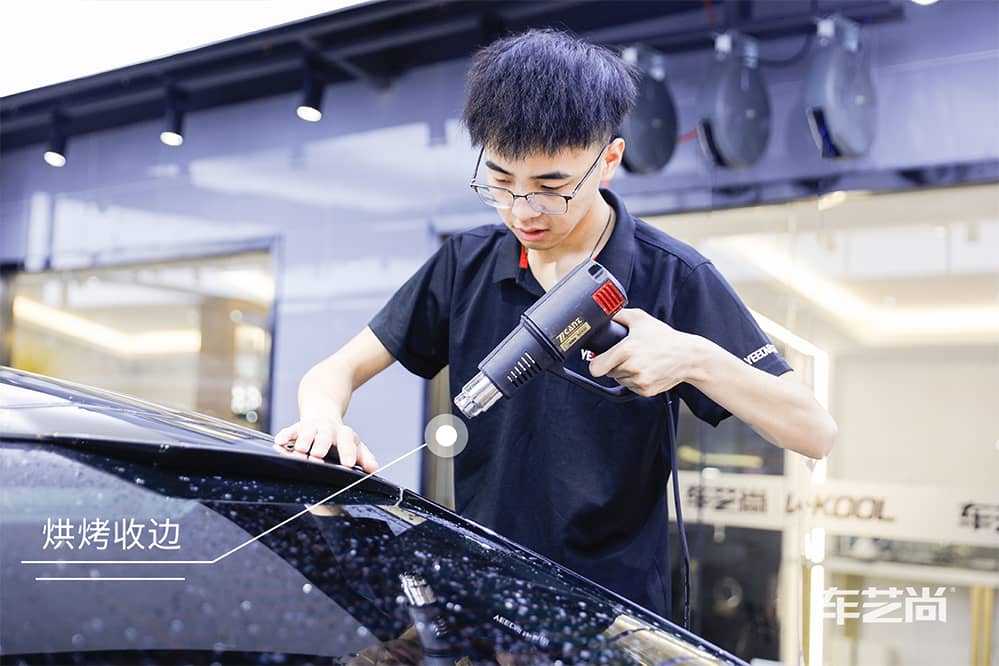 寶馬X6施工威固漆面保護(hù)膜過程及效果展示（圖十五）