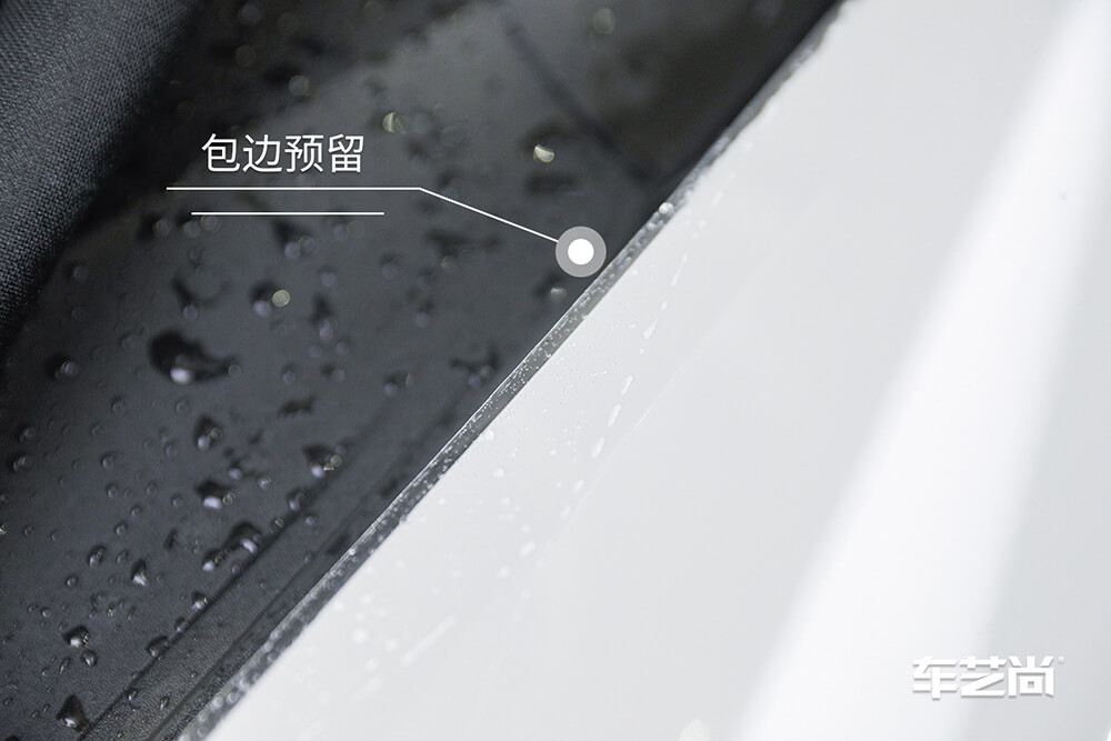 保時捷帕拉梅拉施工威固漆面保護膜過程展示（圖十）