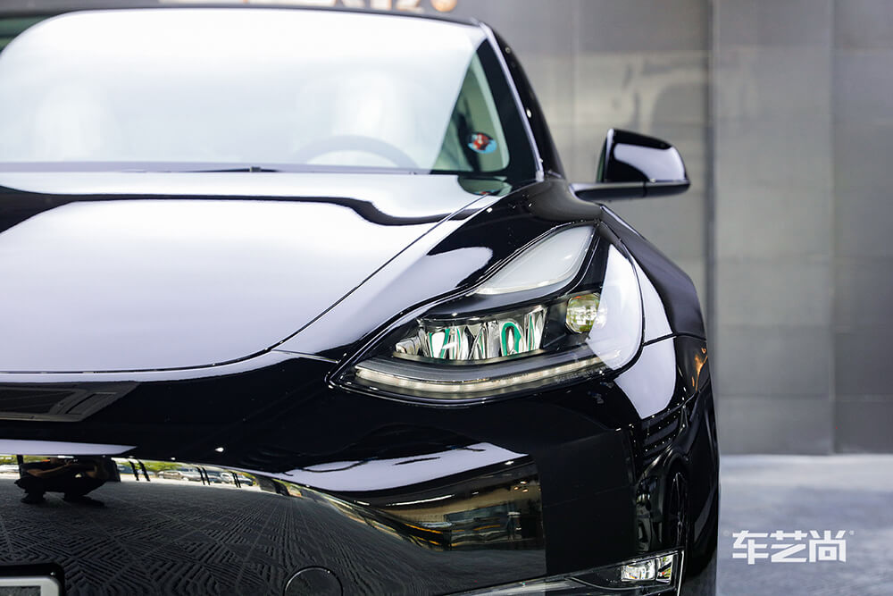 特斯拉Model 3施工威固漆面保護膜效果展示（三）
