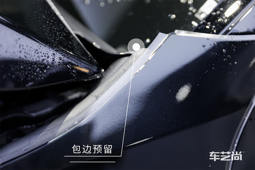 寶馬M5黑色施工威固漆面保護(hù)膜過(guò)程及效果展示（圖十四）