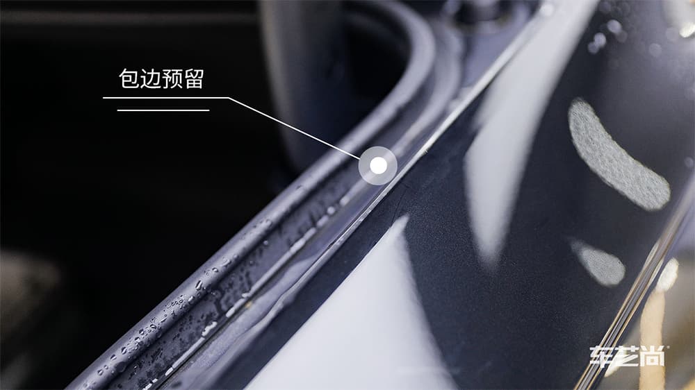 奧迪A8 黑色施工威固漆面保護(hù)膜流程及效果展示（圖九）