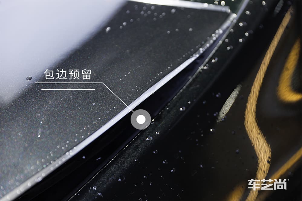 寶馬M5黑色施工威固漆面保護(hù)膜過(guò)程及效果展示（圖十一）