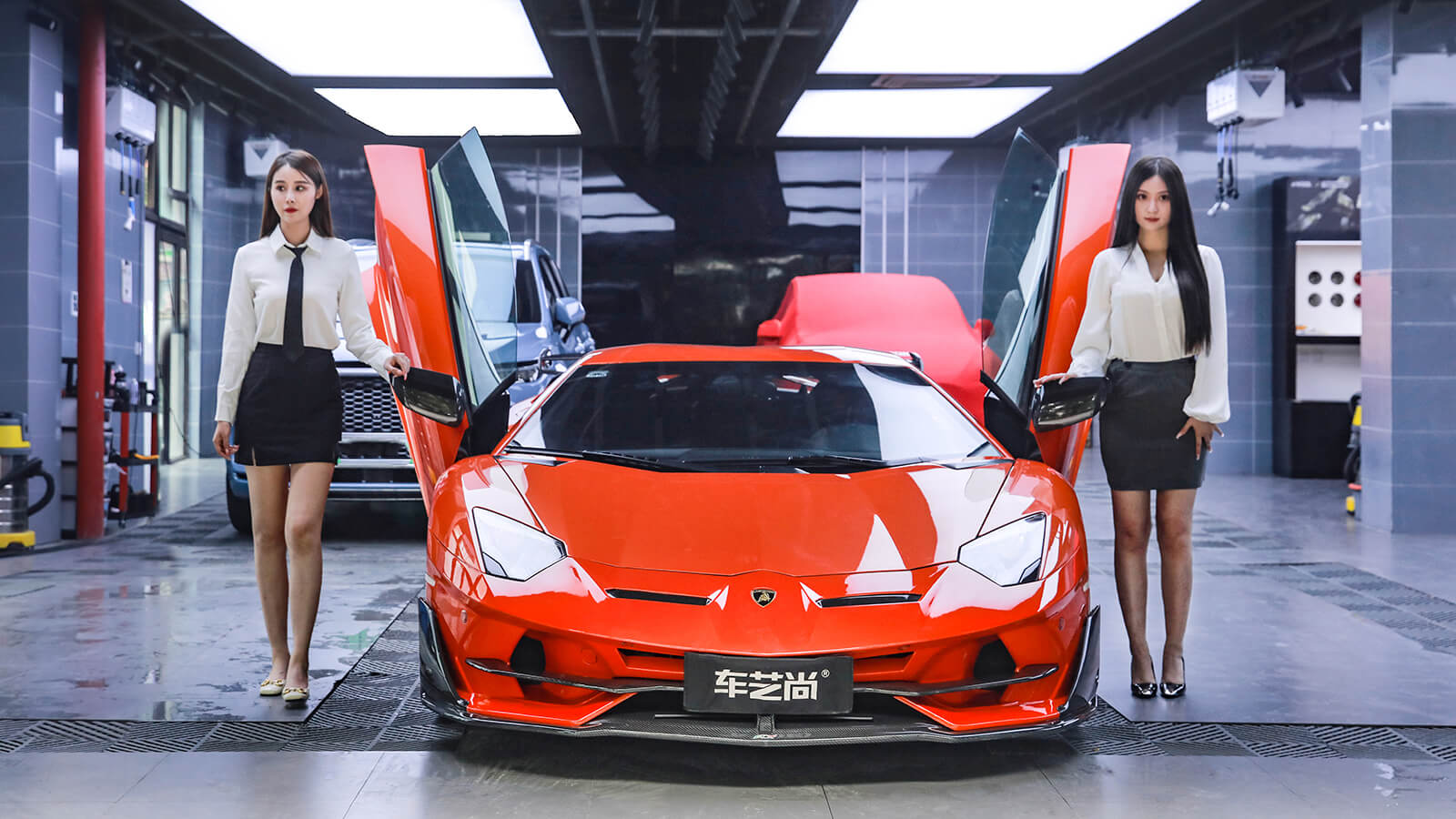 蘭博基尼 Aventador施工威固V100隱形車衣案例